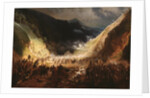 Battle of the Rothenthurm Pass, 1871 by Gottfried Willewalde