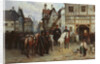 General Blücher with the Cossacks in Bautzen, 1885 by Gottfried Willewalde