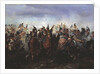 The battle of Fer-Champenois on March 13, 1814, 1891 by Gottfried Willewalde