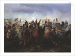 The battle of Fer-Champenois on March 13, 1814, 1891 by Gottfried Willewalde