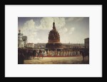 The Consecration of the Monument  to the Millennium of Russia in Novgorod on 1862, 1864 by Gottfried Willewalde