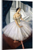 Portrait of the ballerina Anna Pavlova by Alexander Yevgenyevich Yakovlev