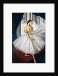 Portrait of the ballerina Anna Pavlova by Alexander Yevgenyevich Yakovlev