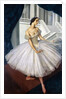 Portrait of the ballerina Anna Pavlova by Alexander Yevgenyevich Yakovlev