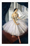 Portrait of the ballerina Anna Pavlova by Alexander Yevgenyevich Yakovlev