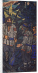 The Wedding of the Grand Duke Vladimir I. Svyatoslavich (Triptych, side panel), 1920s by Mikhail Nikolayevich Yakovlev