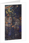 The Wedding of the Grand Duke Vladimir I. Svyatoslavich (Triptych, side panel), 1920s by Mikhail Nikolayevich Yakovlev