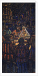 The Wedding of the Grand Duke Vladimir I. Svyatoslavich (Triptych, Central panel), 1920s by Mikhail Nikolayevich Yakovlev