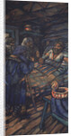 The Wedding of the Grand Duke Vladimir I. Svyatoslavich (Triptych, side panel), 1920s by Mikhail Nikolayevich Yakovlev