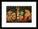 Gathering Apples, 1917 by Valentin Alexandrovich Yakovlev