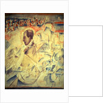 The Agenda. Portrait of the composer Arthur Lourié, 1918 by Georgi Bogdanovich Yakulov