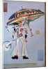 Costume design for the operetta Girofle-Giroflia by Ch. Lecocq, 1922 by Georgi Bogdanovich Yakulov
