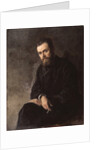 Portrait of the author Gleb Uspensky, 1884 by Nikolai Alexandrovich Yaroshenko