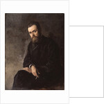 Portrait of the author Gleb Uspensky, 1884 by Nikolai Alexandrovich Yaroshenko
