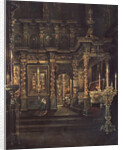 In the Assumption of the Blessed Virgin Cathedral in Rostov, 1862 by Grigori Vasilyevich Yurov