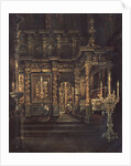 In the Assumption of the Blessed Virgin Cathedral in Rostov, 1862 by Grigori Vasilyevich Yurov