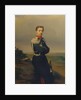 Portrait of Tsarevich Nicholas Alexandrovich of Russia (1843?1865) by Sergei Konstantinovich Zaryanko