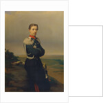 Portrait of Tsarevich Nicholas Alexandrovich of Russia (1843?1865) by Sergei Konstantinovich Zaryanko