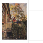 On the balcony, 1912 by Matvei Markovich Zaytsev