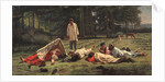 Rest at the Hay Harvest, 1887 by Firs Sergeevich Zhuravlev