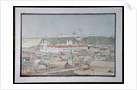 View of Tobolsk, 1850s by Mikhail Stepanovich Znamensky