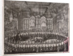 The Wedding Feast of Peter I and Catherine in the Winter Palace in St. Petersburg on February 19, 1712, 1712 by Alexei Fyodorovich Zubov