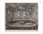 The Wedding Feast of Peter I and Catherine in the Winter Palace in St. Petersburg on February 19, 1712, 1712 by Alexei Fyodorovich Zubov