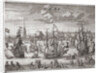 View of Saint Petersburg, 1727 by Alexei Fyodorovich Zubov