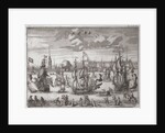 View of Saint Petersburg, 1727 by Alexei Fyodorovich Zubov