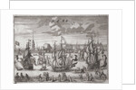 View of Saint Petersburg, 1727 by Alexei Fyodorovich Zubov