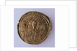 Coin (Zlatnik) of Grand Duke Vladimir Svyatoslavich (Averse: Portrait of the ruler), 980-1015 by Russian coins Numismatic
