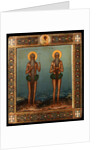 Venerable Onuphrius and Saint Peter of Mount Athos, 1902 by Vasily Pavlovich Guryanov