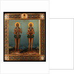 Venerable Onuphrius and Saint Peter of Mount Athos, 1902 by Vasily Pavlovich Guryanov