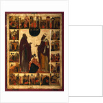 Saint Cyril of White Lake and Saint Cyril of Alexandria, Second half of the16th cen by Russian icon