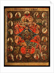 Mother of God of the Burning Bush, 17th century by Russian icon