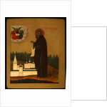 Saint Macarius of Unzha, Early 20th cen by Russian icon