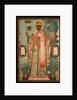 Saint Nicholas of Zaraysk, Early 18th cen by Russian icon