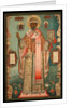 Saint Nicholas of Zaraysk, Early 18th cen by Russian icon
