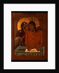 The Lamentation over the Dead Christ, End of 19th cen by Russian icon