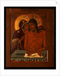 The Lamentation over the Dead Christ, End of 19th cen by Russian icon