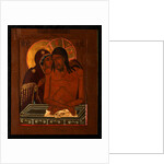 The Lamentation over the Dead Christ, End of 19th cen by Russian icon