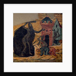 The Last Judgment. Fresco of the Novodevichy Convent, 1654 by Ancient Russian frescos