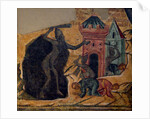 The Last Judgment. Fresco of the Novodevichy Convent, 1654 by Ancient Russian frescos