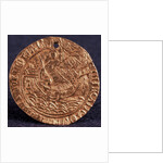 Coin (Korabelnik) of Tsar Ivan III (Reverse: Ruler on his ship), 1471-1490 by Russian coins Numismatic