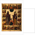 Saint Cyril of White Lake and Saint Cyril of Alexandria, Second half of the16th cen by Russian icon