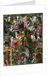The Nativity of Christ (The Holy Night), Second Half of the 17th cen by Russian icon