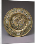 Plate of Tsar Alexei Mikhailovich, 1675 by Russian master