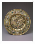 Plate of Tsar Alexei Mikhailovich, 1675 by Russian master