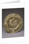 Plate of Tsar Alexei Mikhailovich, 1675 by Russian master