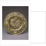 Plate of Tsar Alexei Mikhailovich, 1675 by Russian master